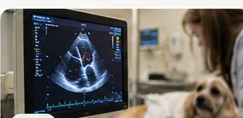 Imagem ilustrativa do serviço de Cardiologia veterinária