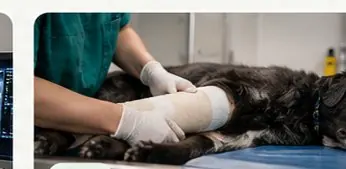 Imagem ilustrativa do serviço de Ortopedia veterinária